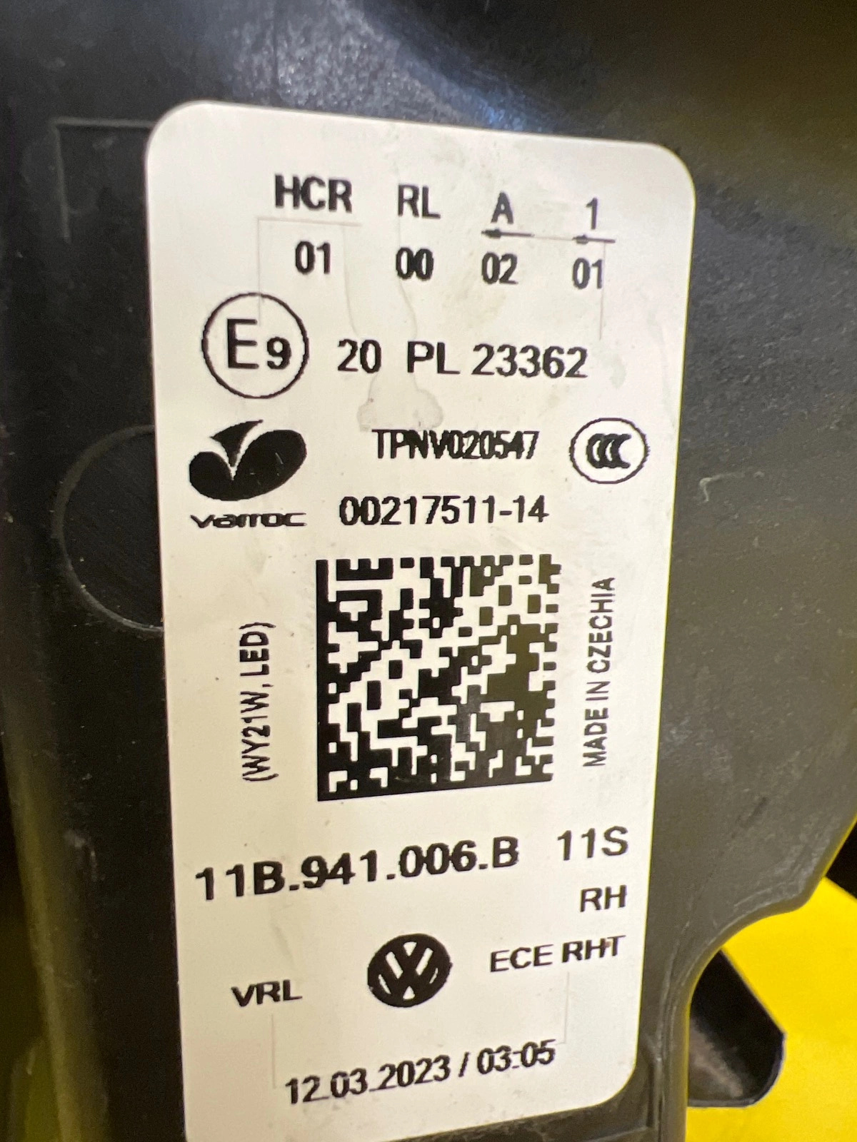 Reflektor Lampa Prawa VW ID4 ID.4 21- Full Led 11B941006B Autolamps 2 Reflektor Lampa Prawa VW ID4 ID.4 21- Full Led 11B941006B