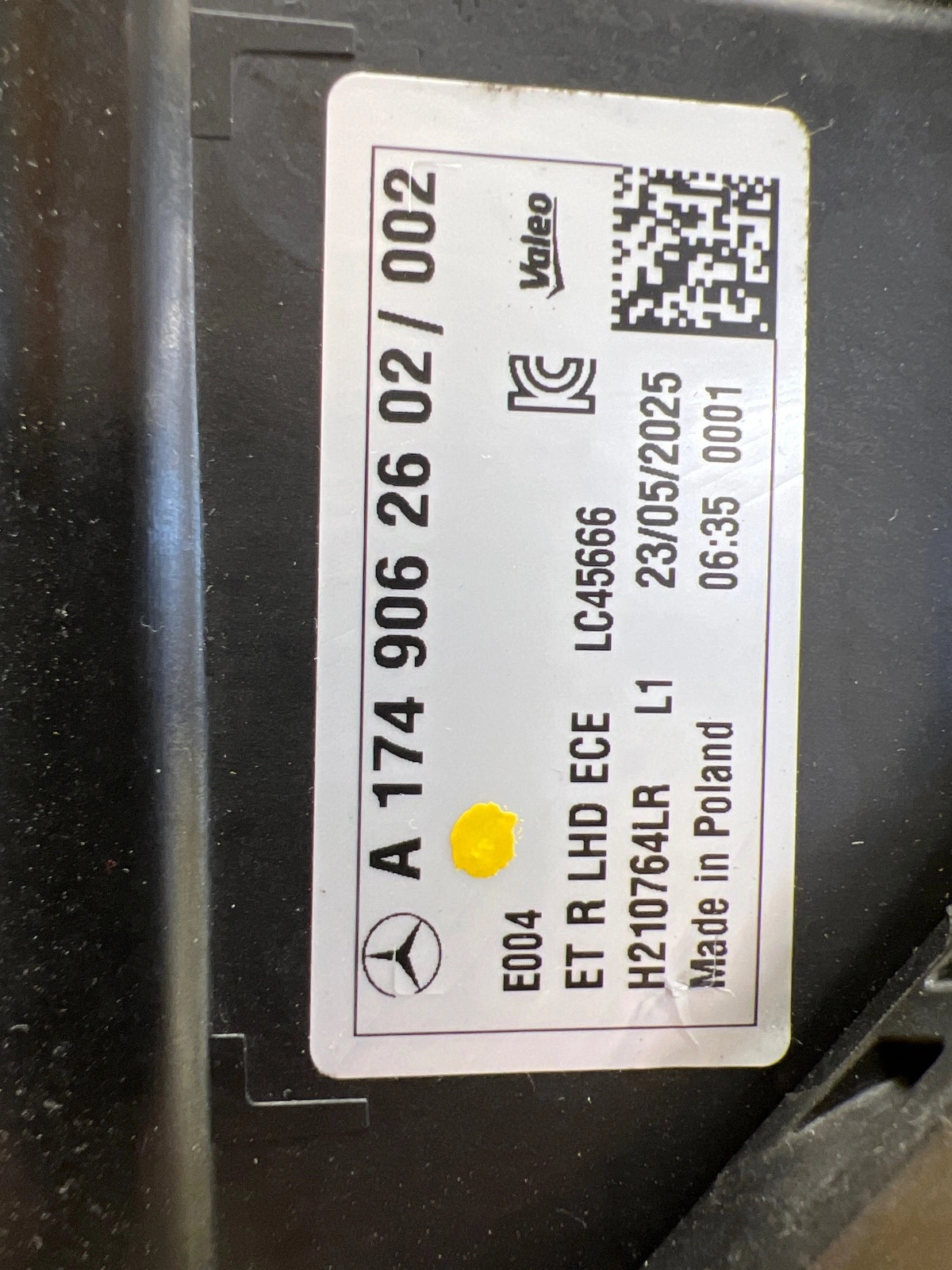 Reflektor Lampa Prawa Mercedes CLA III W174 C174 Multibeam Led A1749062602 Autolamps 3 Reflektor Lampa Prawa Mercedes CLA III W174 C174 Multibeam Led A1749062602