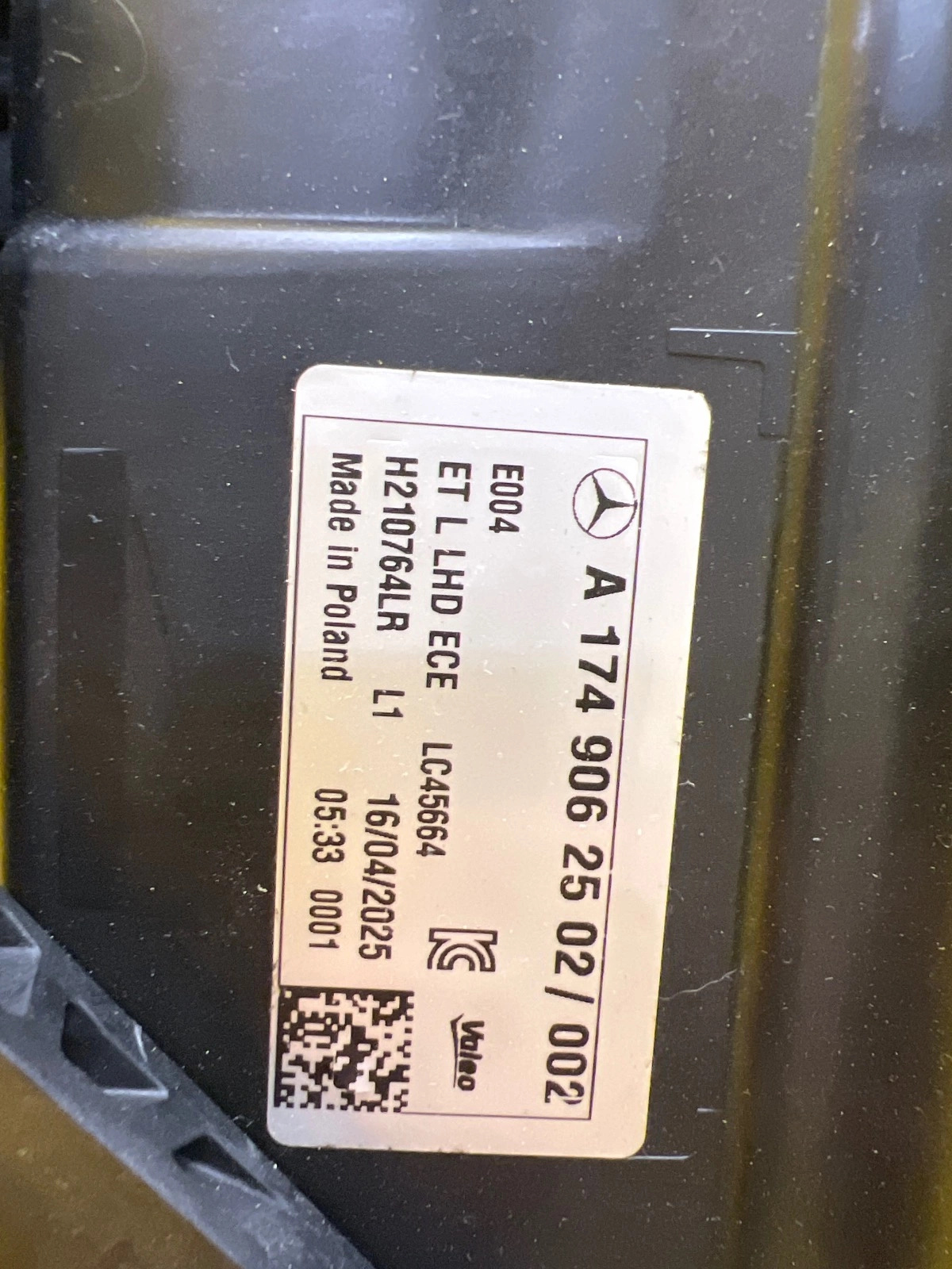 Reflektor Lampa Prawa Mercedes CLA III W174 C174 Multibeam Led A1749062602 Autolamps 3 Reflektor Lampa Prawa Mercedes CLA III W174 C174 Multibeam Led A1749062602