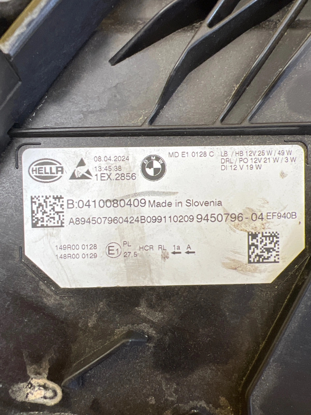 Reflektor Lampa Prawa BMW 3 G20 LCI Lift Full Led 9450796-04 Autolamps 3 Reflektor Lampa Prawa BMW 3 G20 LCI Lift Full Led 9450796-04