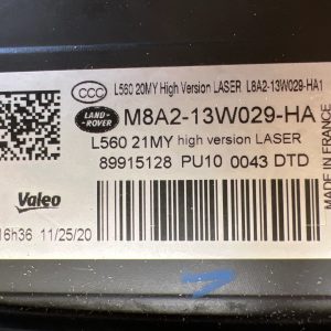 Reflektor Lampa Prawa Range Rover Velar Lift Laser High Version Full Led M8A2-13W029-HA