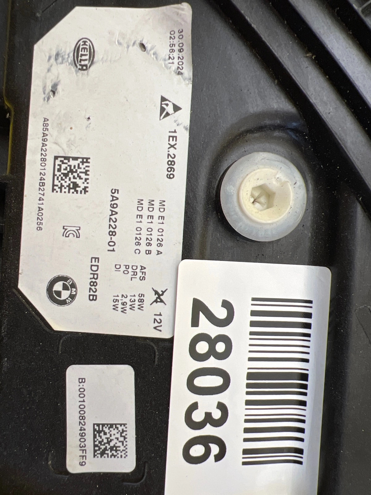 Reflektor Lampa Prawa BMW X1 U11 22- Full Led 5A9A228-01 Autolamps 2 Reflektor Lampa Prawa BMW X1 U11 22- Full Led 5A9A228-01