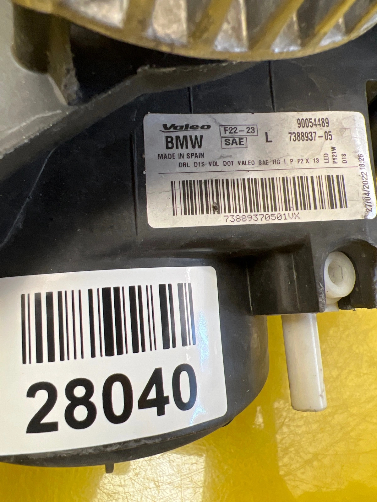 Reflektor Lampa Lewa Przednia BMW 2 F22 F23 Xenon 7388937-05 USA Autolamps 2 Reflektor Lampa Lewa Przednia BMW 2 F22 F23 Xenon 7388937-05 USA