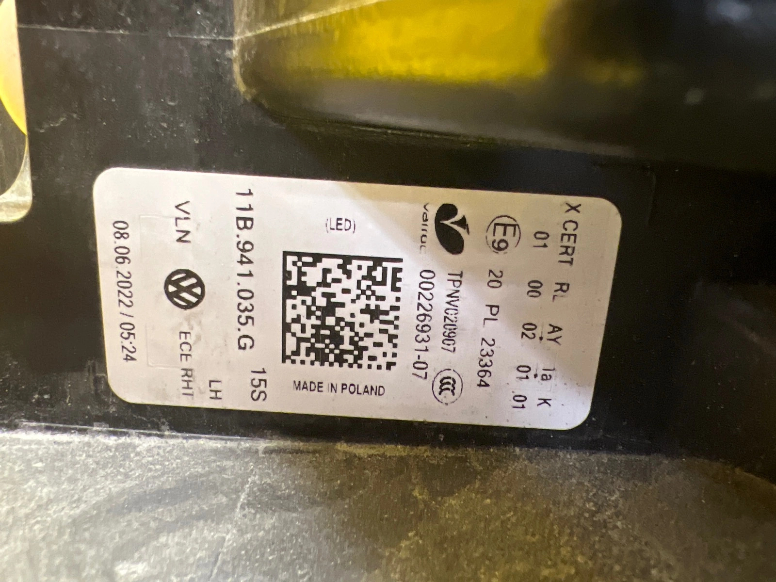 Reflektor Lampa Lewa VW ID4 IQ Full Led 11B941035G Autolamps 3 Reflektor Lampa Lewa VW ID4 IQ Full Led 11B941035G