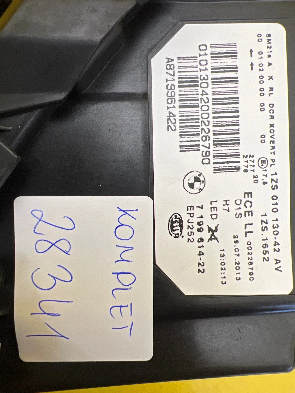 Reflektor Lampa Prawa Lewa BMW 5 GT F07 Xenon LCI 10-17 7199614-22 7271907-09 Skrętna Autolamps 2 Reflektor Lampa Prawa Lewa BMW 5 GT F07 Xenon LCI 10-17 7199614-22 7271907-09 Skrętna