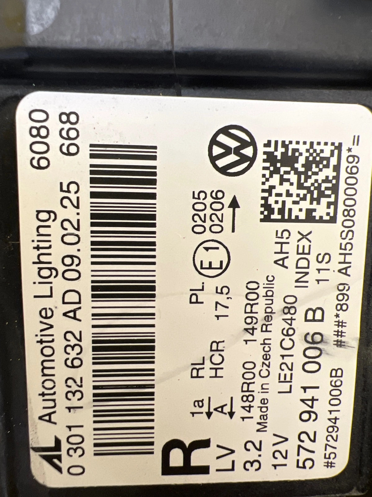 Reflektor Lampa Prawa Przednia VW Tiguan III 3 571 Full Led 2024- 571941006B Autolamps 3 Reflektor Lampa Prawa Przednia VW Tiguan III 3 571 Full Led 2024- 571941006B