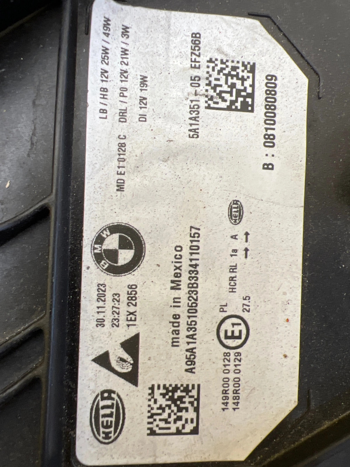 Reflektor Lampa Lewa BMW 3 G20 G21 Lift LCI Full Led 5A1A351-05 Autolamps 2 Reflektor Lampa Lewa BMW 3 G20 G21 Lift LCI Full Led 5A1A351-05