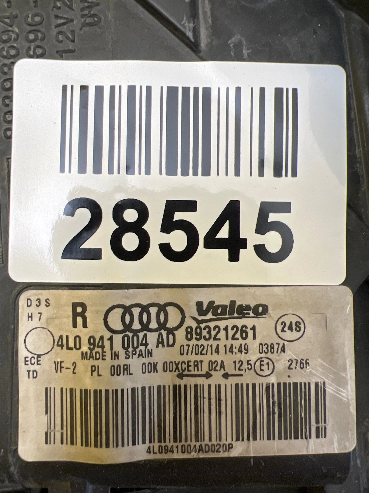 Reflektor Lampa Prawa Przód Audi Q7 4L 4L0941004AD Xenon Autolamps 2 Reflektor Lampa Prawa Przód Audi Q7 4L 4L0941004AD Xenon