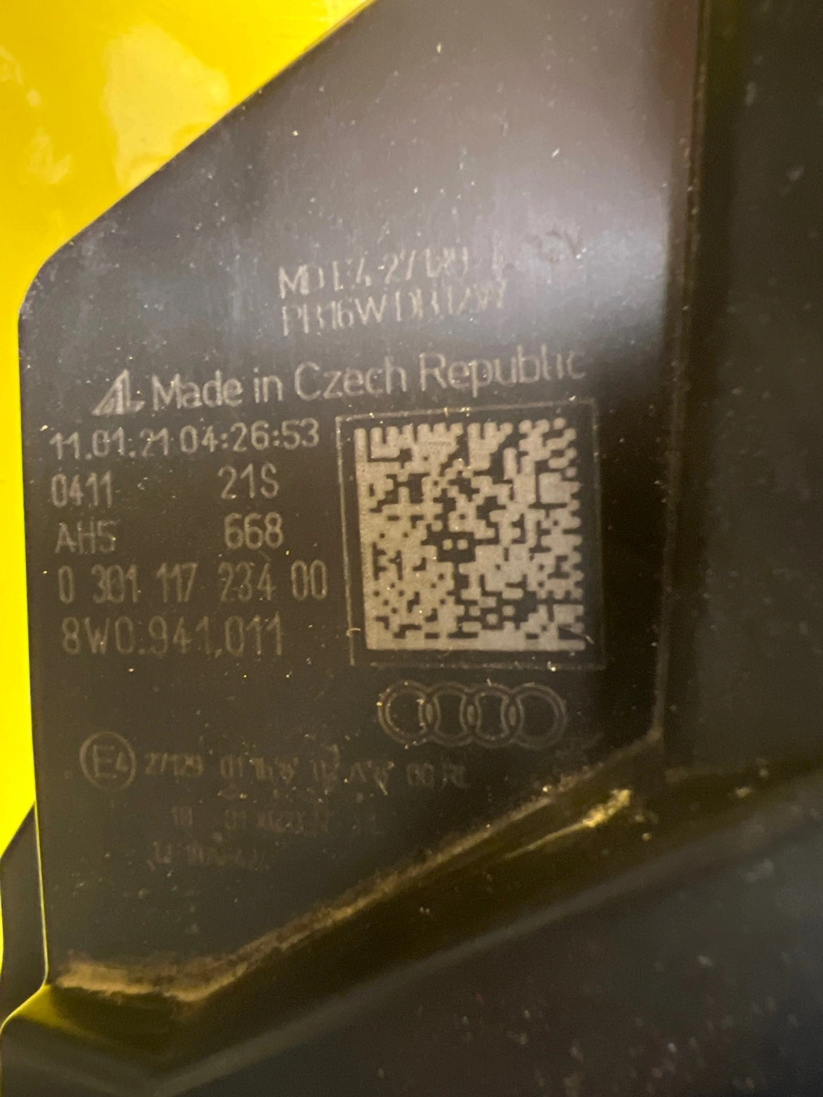 Reflektor Lampa Lewa Audi A4 B9 Lift Full Led 8W0941011 Autolamps 3 Reflektor Lampa Lewa Audi A4 B9 Lift Full Led 8W0941011