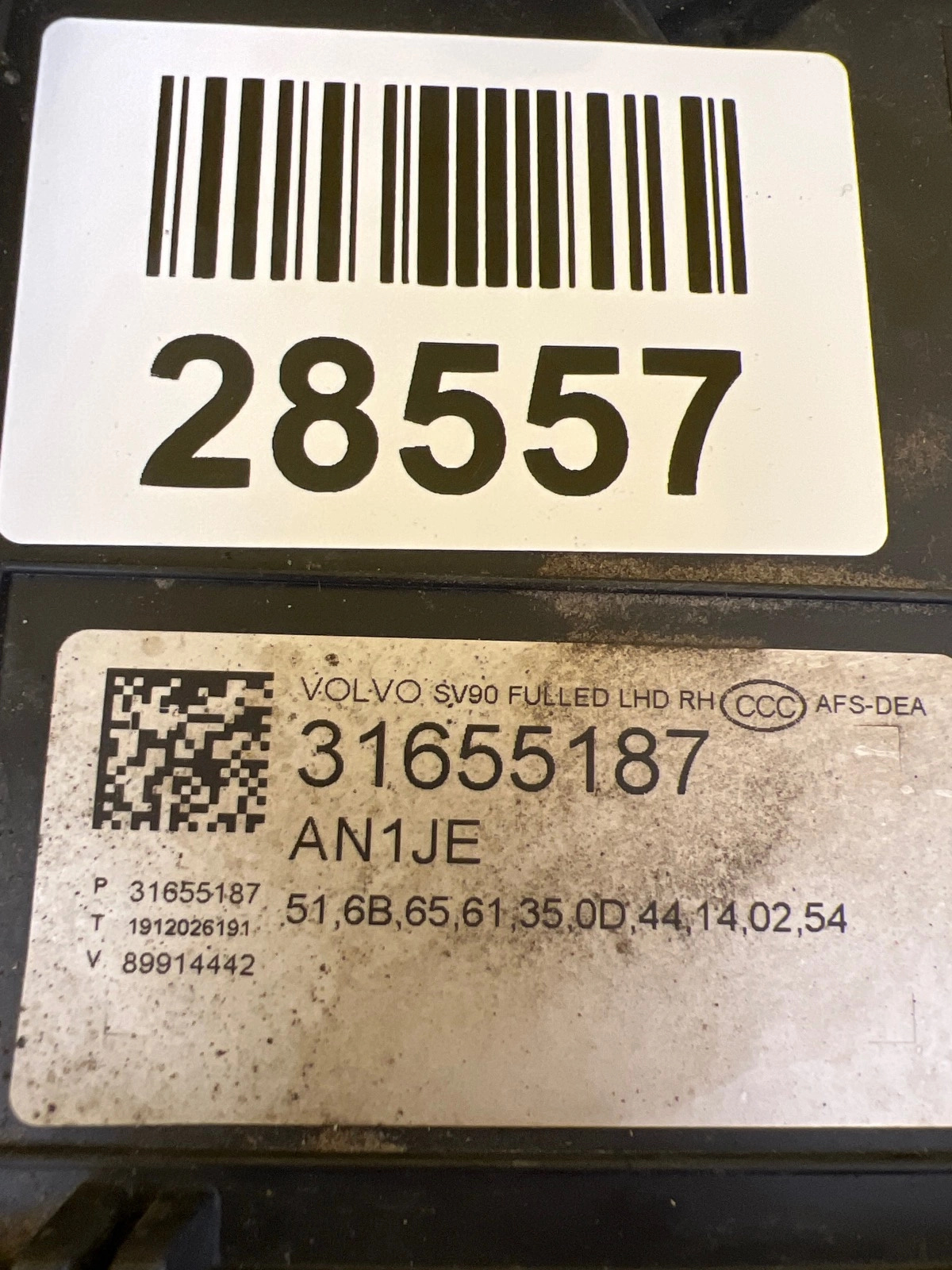 Reflektor Lampa Prawa Volvo S90 V90 Full Led 31655187 Autolamps 2 Reflektor Lampa Prawa Volvo S90 V90 Full Led 31655187