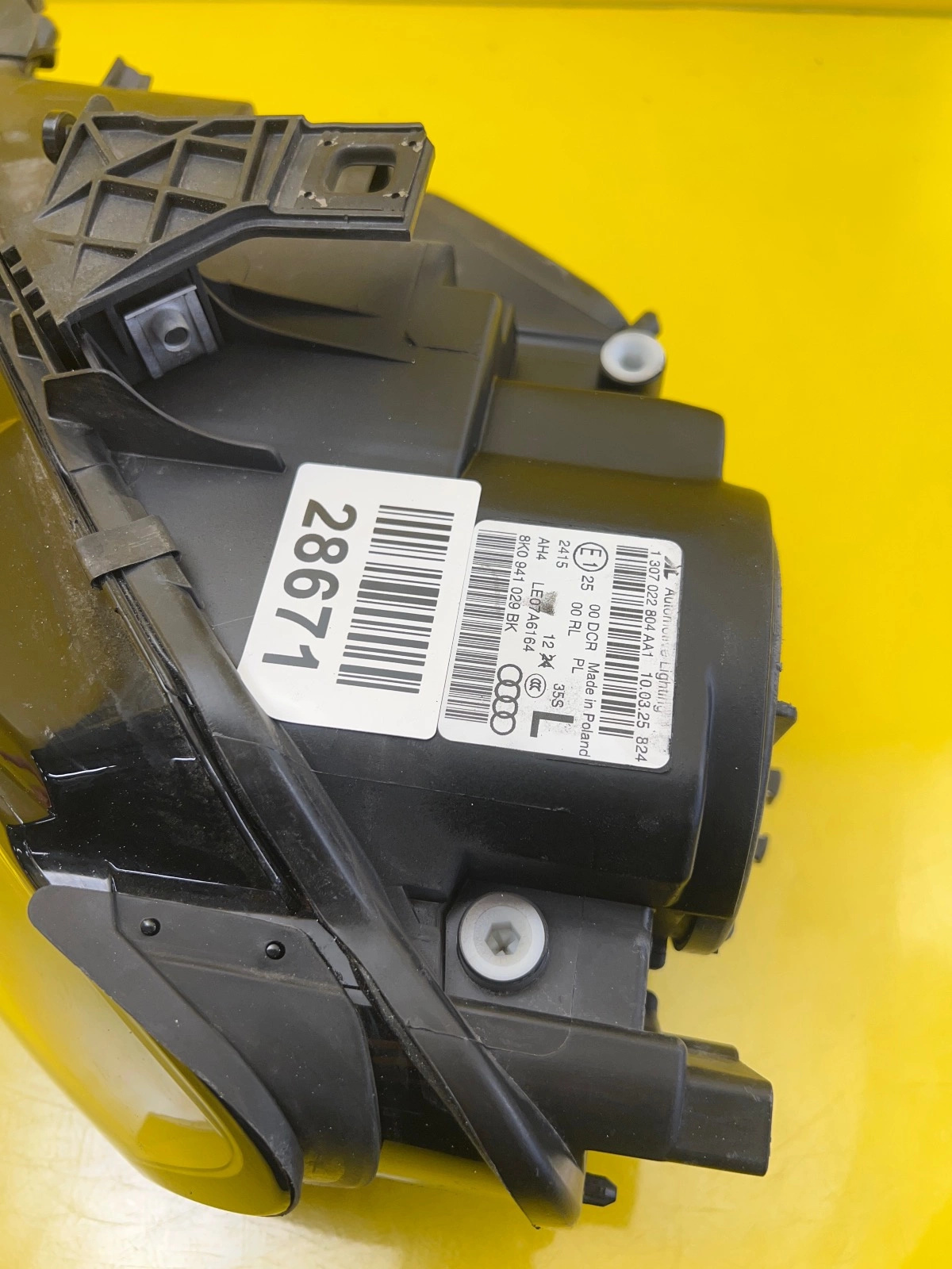 Reflektor Lampa Lewa Audi A4 B8 8K0 08-12 Bi-Xenon Skrętny 8K0941029BK Autolamps 5 Reflektor Lampa Lewa Audi A4 B8 8K0 08-12 Bi-Xenon Skrętny 8K0941029BK