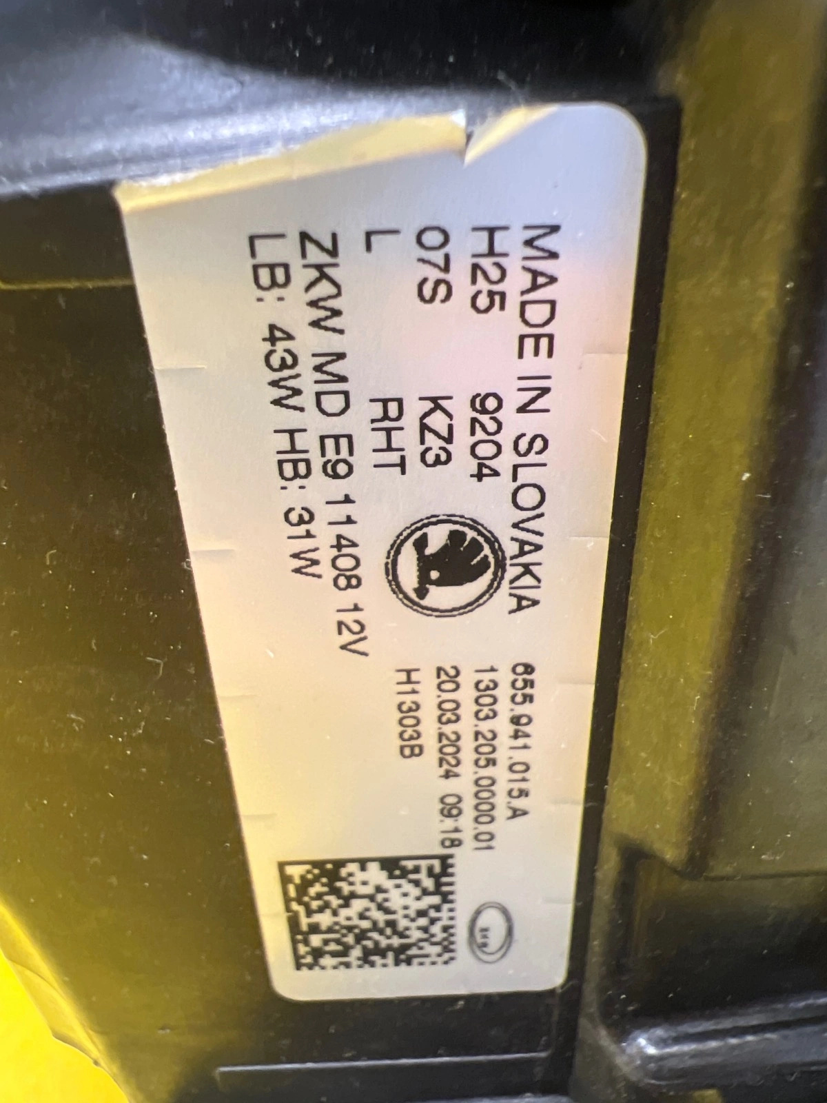 Reflektor Lampa Lewa Skoda Scala Lift Full Led 655941015A Autolamps 3 Reflektor Lampa Lewa Skoda Scala Lift Full Led 655941015A