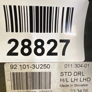 Reflektor Kia Sportage 3 III 10-15 Lampa Przednia Lewa Zwykła + Led 92101-3U250