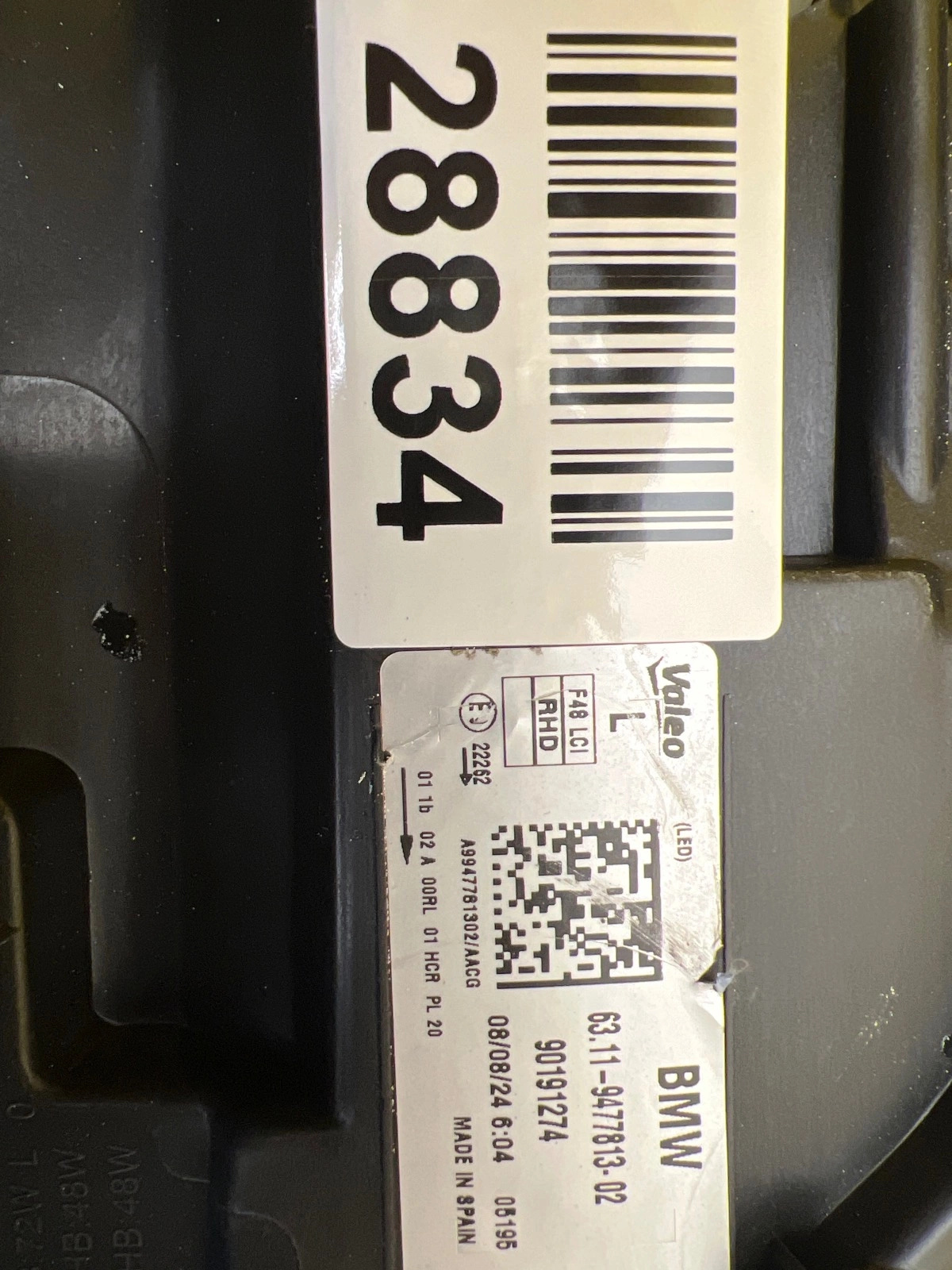 Reflektor Lampa Lewa BMW X1 F48 LCI Lift Full Led 9477813-02 Autolamps 2 Reflektor Lampa Lewa BMW X1 F48 LCI Lift Full Led 9477813-02