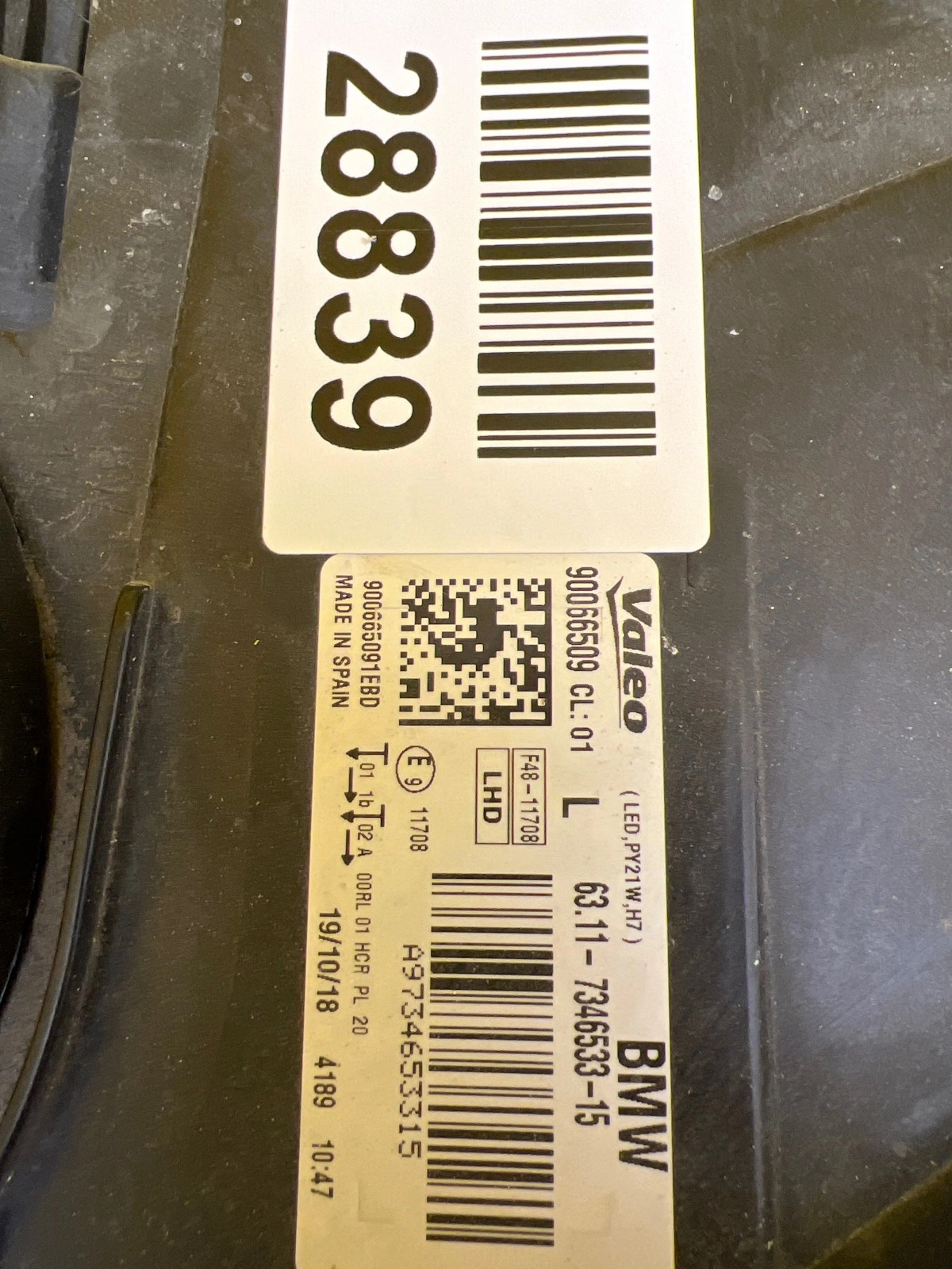 Reflektor Lampa Lewa Przednia BMW X1 F48 Zwykła 7346533-15 Autolamps 2 Reflektor Lampa Lewa Przednia BMW X1 F48 Zwykła 7346533-15