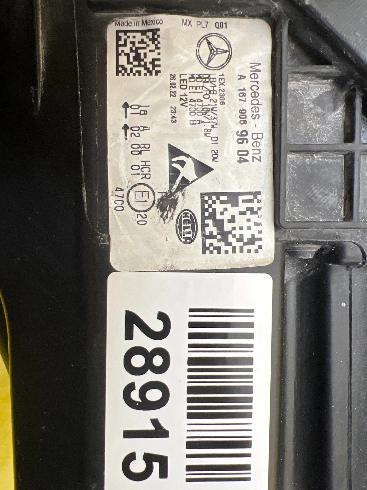 Reflektor Lampa Prawa Mercedes GLE W167 Full Led Performance A1679069604 Autolamps 2 Reflektor Lampa Prawa Mercedes GLE W167 Full Led Performance A1679069604