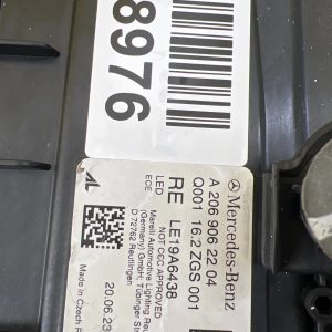 Reflektor Lampa Prawa Mercedes C-Klasa W206 Digital Light A2069062204