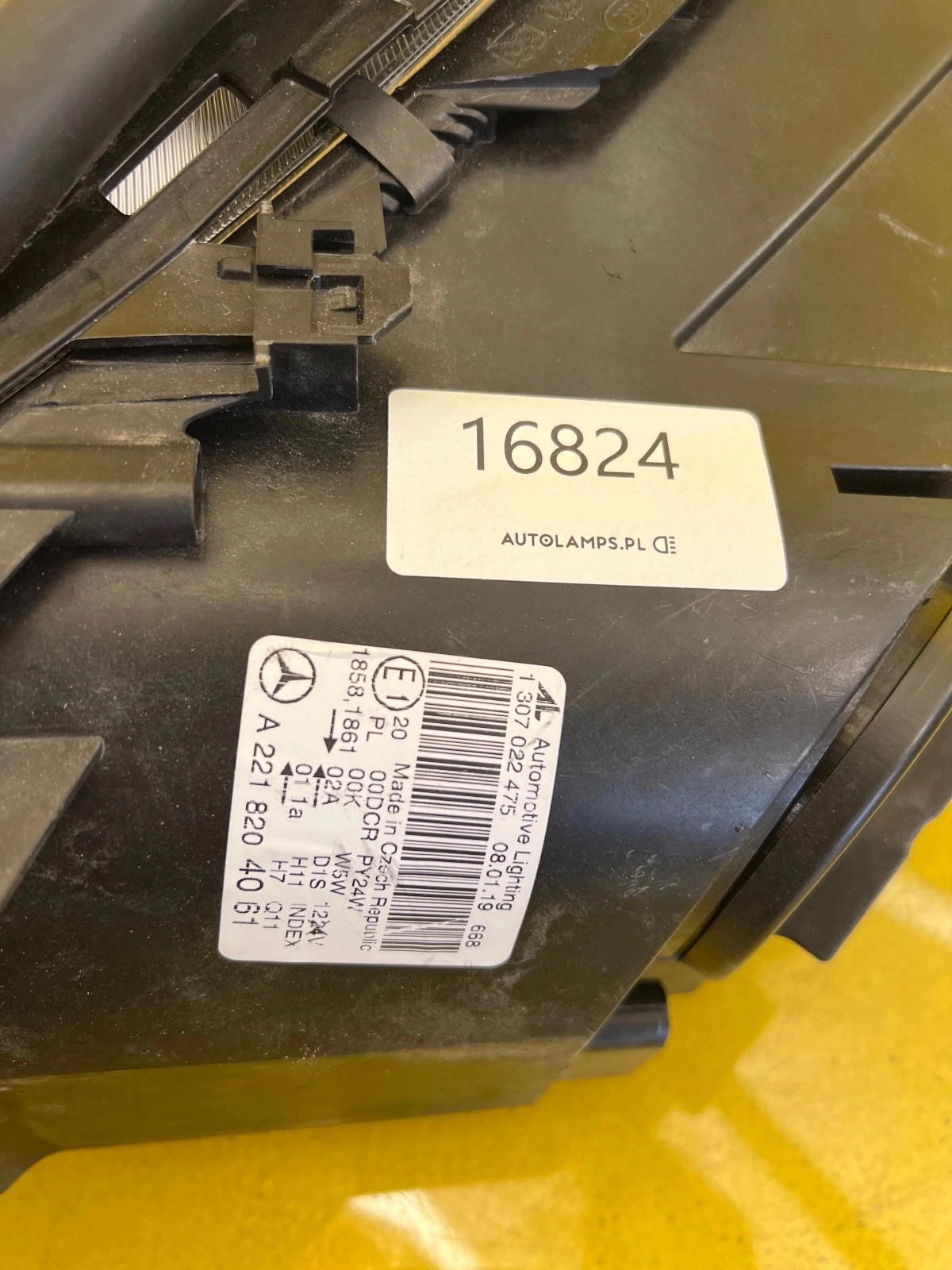 Reflektor Lampa Prawa MERCEDES-BENZ S W221 A2218204061 Autolamps 3 Reflektor Lampa Prawa MERCEDES-BENZ S W221 A2218204061