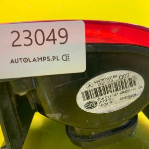Mercedes Vito W447 447 Lampa Prawa Tylna A4478200164