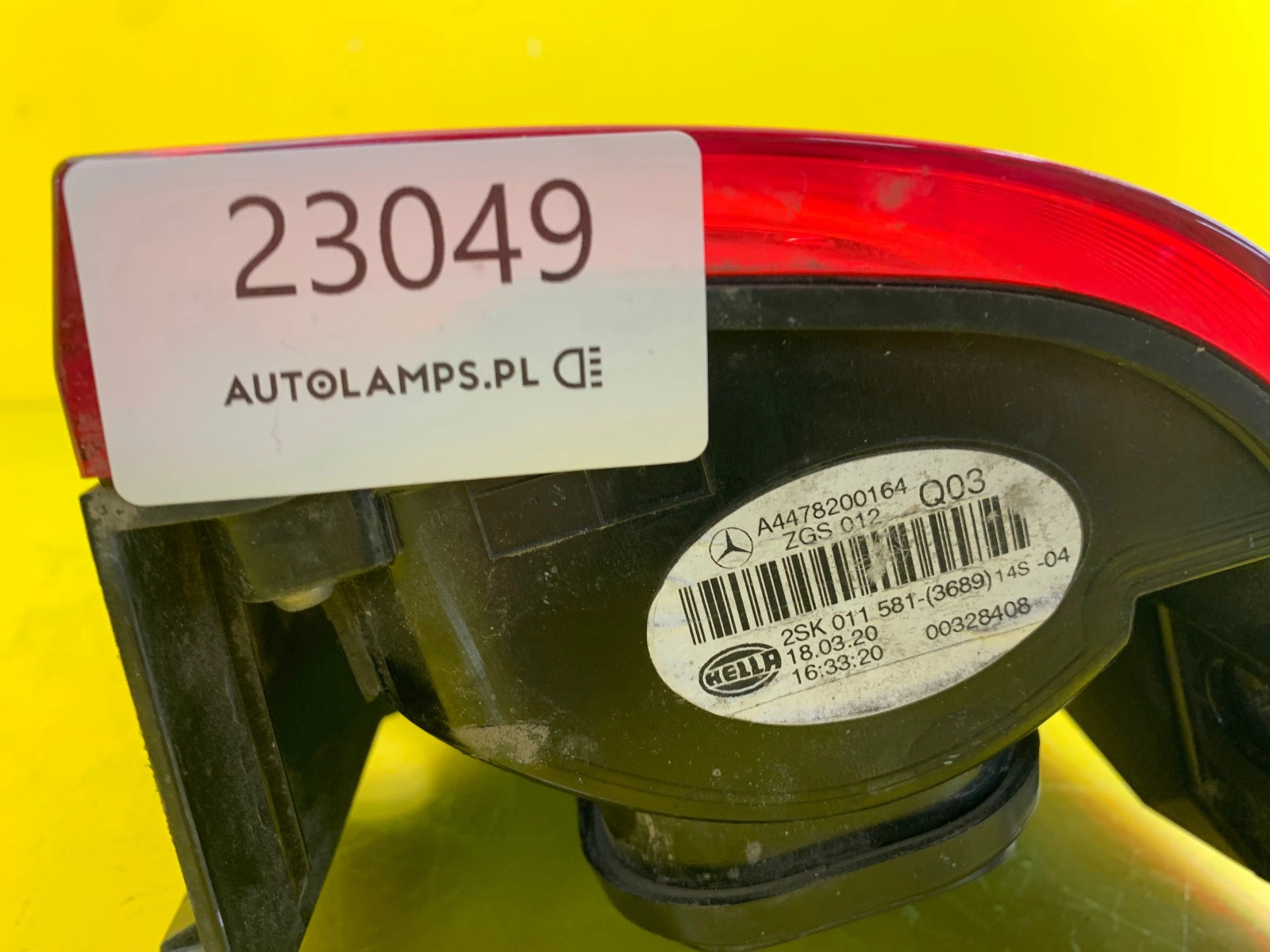 Mercedes Vito W447 447 Lampa Prawa Tylna A4478200164 Autolamps 2 Mercedes Vito W447 447 Lampa Prawa Tylna A4478200164