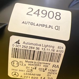 Reflektor Lampa Prawa Mercedes S-Klasa W221 Lift 09- Xenon A2218201439 Skrętny Night Vision