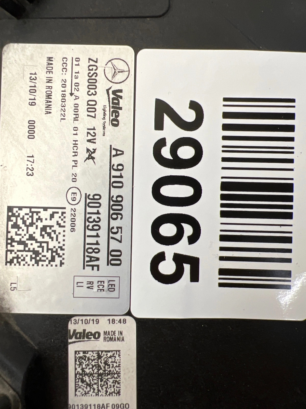 Reflektor Lampa Lewa Mercedes Sprinter W910 Full Led A9109065700 Autolamps 2 Reflektor Lampa Lewa Mercedes Sprinter W910 Full Led A9109065700