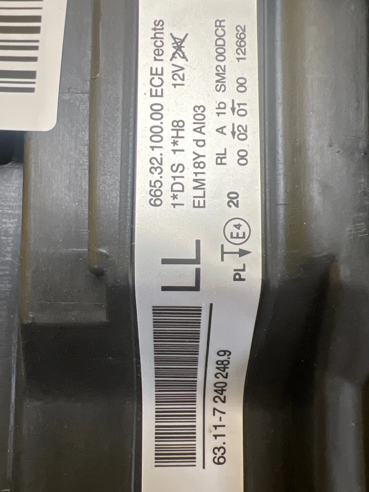 Reflektor Lampa Prawa Bmw 3 E90 E91 Lift 08-12 Xenon 7240248 Autolamps 2 Reflektor Lampa Prawa Bmw 3 E90 E91 Lift 08-12 Xenon 7240248