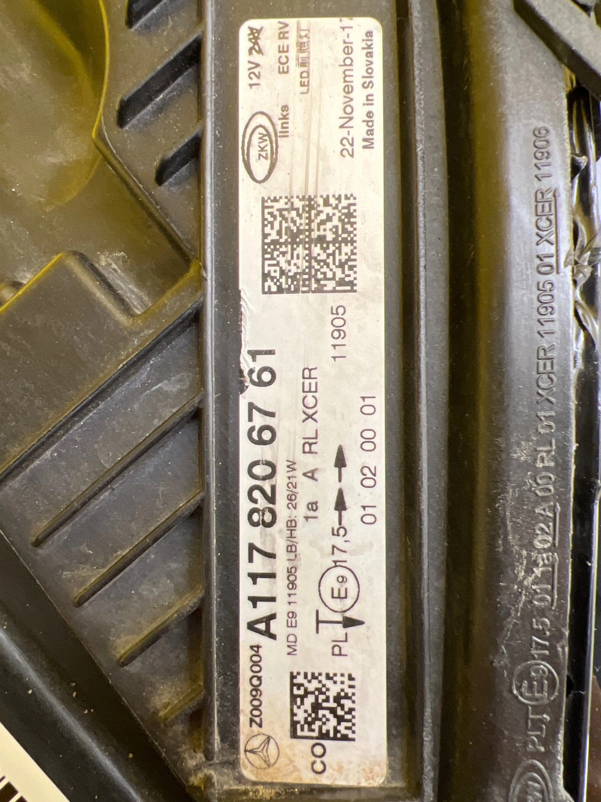 Reflektor Lampa Lewa Mercedes CLA W117 Lift Full Led W117 A1178206761 Autolamps 2 Reflektor Lampa Lewa Mercedes CLA W117 Lift Full Led W117 A1178206761