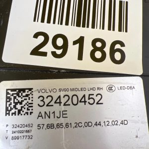 Reflektor Lampa Prawa Volvo SV90 S90 V90 Mid Led 32420452