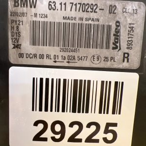 Reflektor Lampa Prawa BMW 1 E82 E88 E87 Lift 07-11 Xenon 7170292-02