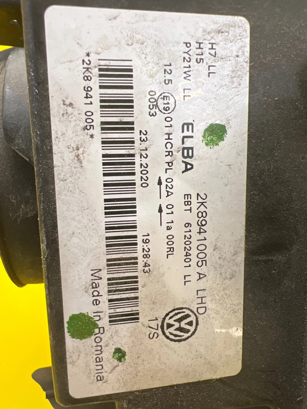 Reflektor Lampa Lewa Volkswagen VW Caddy IV 4 2020- 2K8941005A Autolamps 2 Reflektor Lampa Lewa Volkswagen VW Caddy IV 4 2020- 2K8941005A