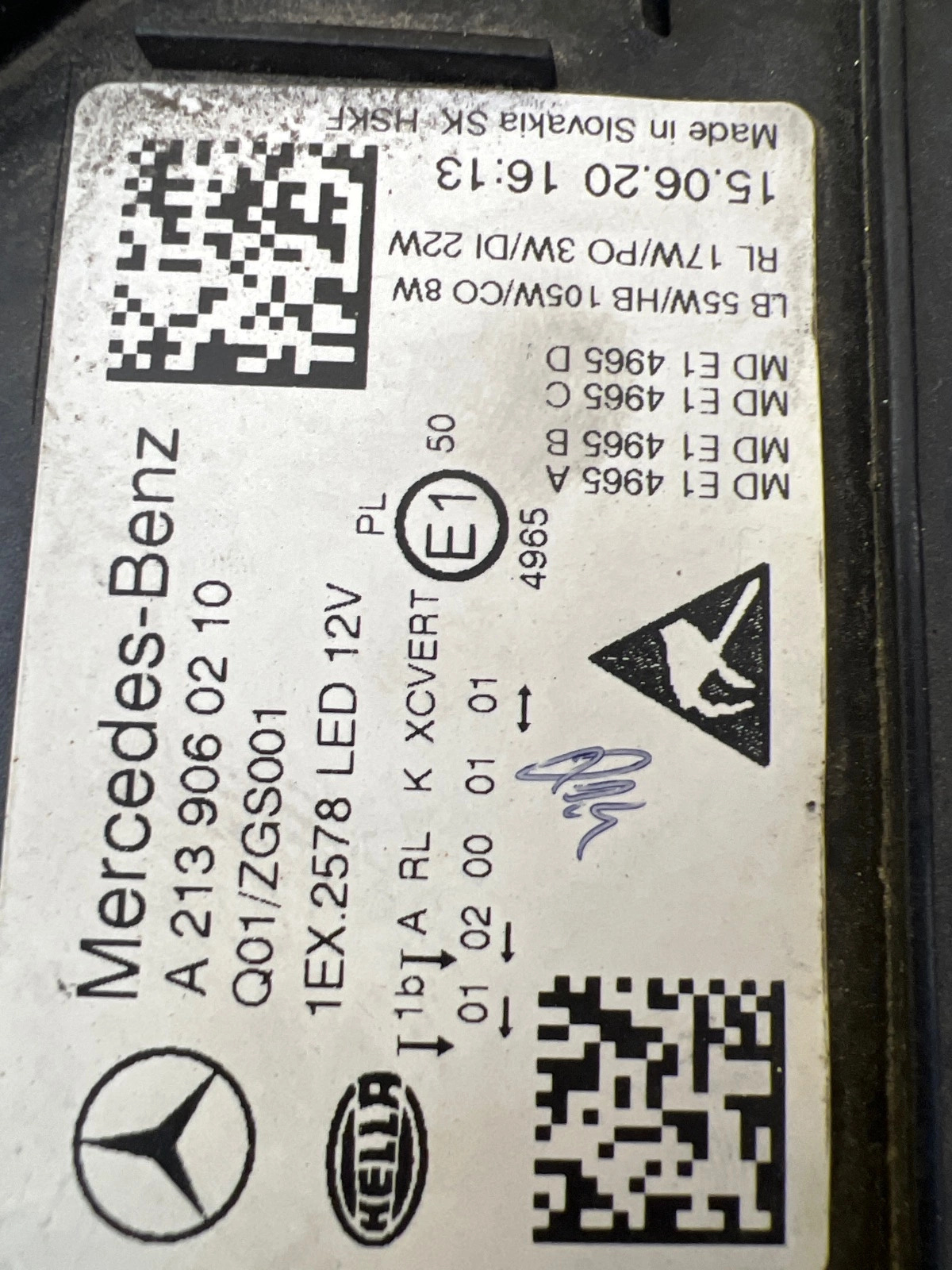 Reflektor Lampa Prawa Mercedes E-Klasa W213 Multibeam A2139060210 Autolamps 2 Reflektor Lampa Prawa Mercedes E-Klasa W213 Multibeam A2139060210