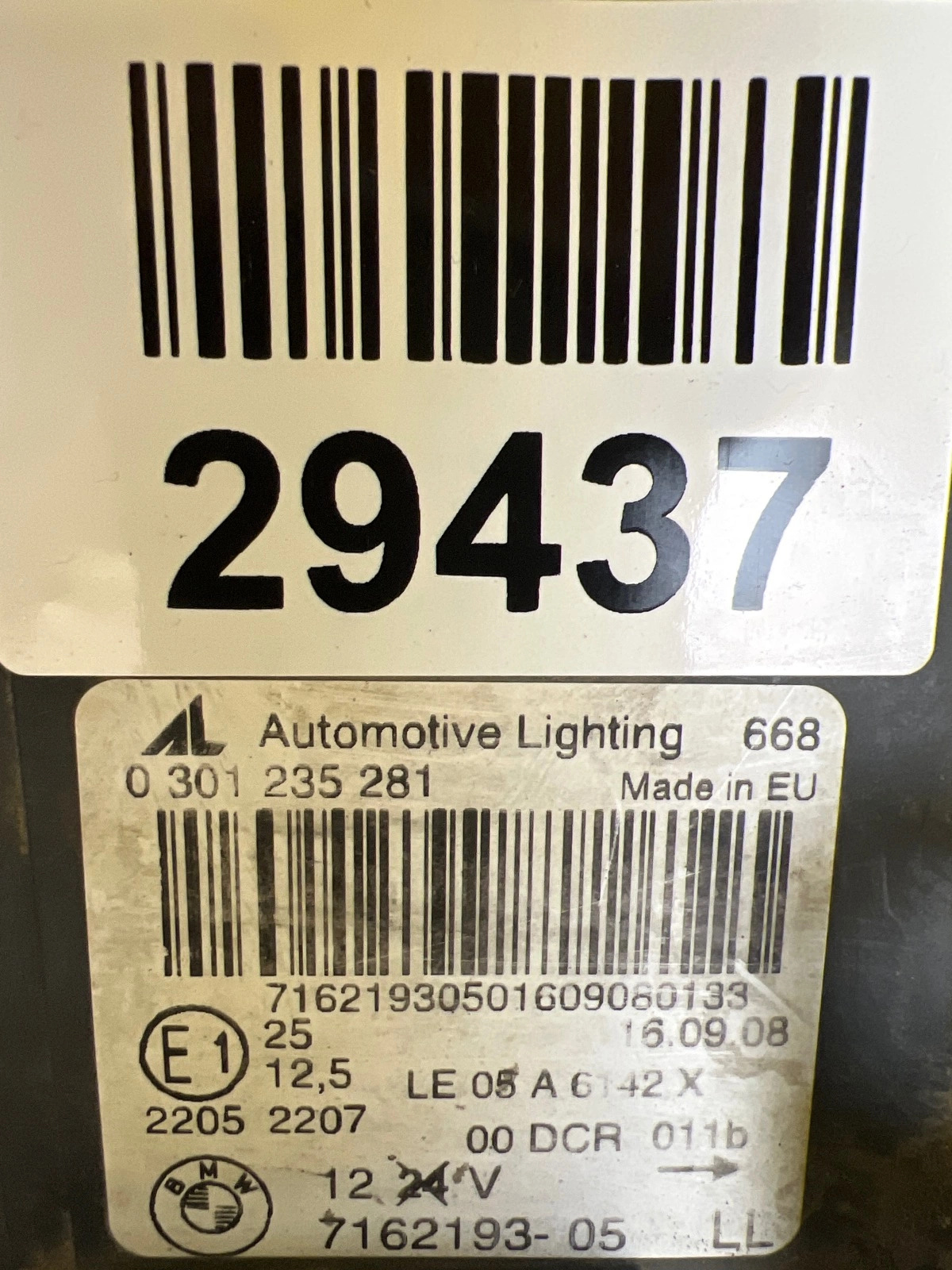 Reflektor Lampa Lewa BMW X3 E83 Bi-Xenon Dynamic Skrętny 7162193-05 Autolamps 2 Reflektor Lampa Lewa BMW X3 E83 Bi-Xenon Dynamic Skrętny 7162193-05