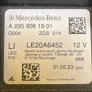 Reflektor Lampa lewa Mercedes EQE W295 23- Full Led A2959061901