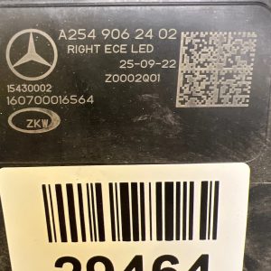 Reflektor Lampa Prawa Mercedes GLC W254 Full Led Digital Light A2549062402
