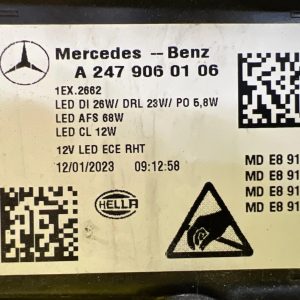 Reflektor Lampa Lewa Mercedes GLB W247 Full Led A2479060106