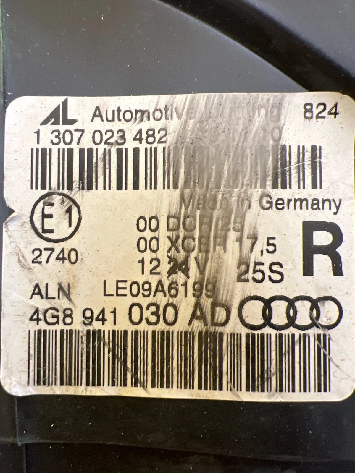 Reflektor Lampa Prawa Audi A7 C7 4G8 Xenon Led 4G8941030AD Autolamps 3 Reflektor Lampa Prawa Audi A7 C7 4G8 Xenon Led 4G8941030AD