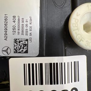 Reflektor Lampa Prawa Mercedes EQE SUV X294 W294 22-24 Digital Light Led A2949062601