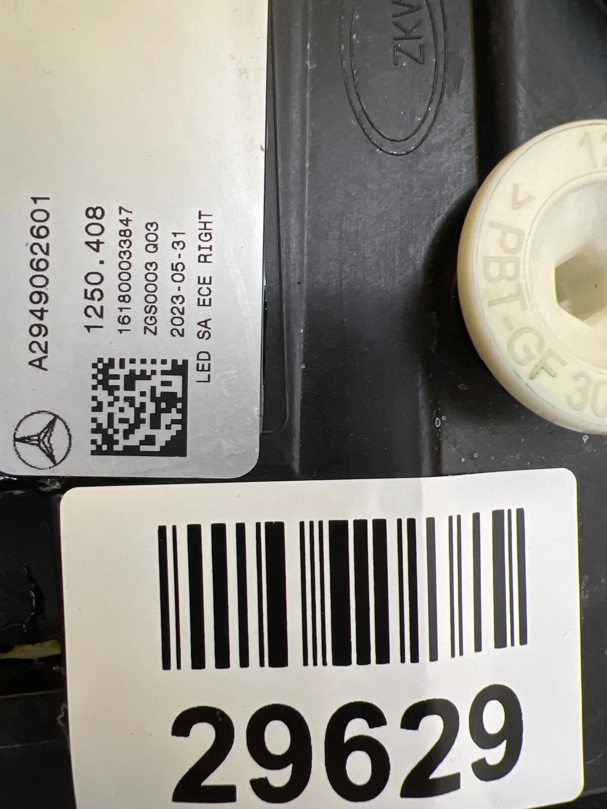 Reflektor Lampa Prawa Mercedes EQE SUV X294 W294 22-24 Digital Light Led A2949062601 Autolamps 2 Reflektor Lampa Prawa Mercedes EQE SUV X294 W294 22-24 Digital Light Led A2949062601