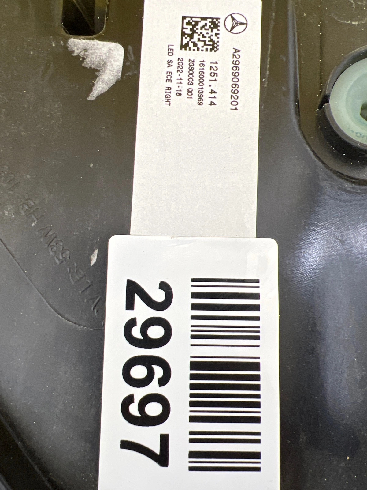 Reflektor Lampa Prawa Mercedes EQS W296 X296 Full Led A2969069201 Autolamps 2 Reflektor Lampa Prawa Mercedes EQS W296 X296 Full Led A2969069201