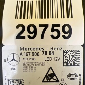 Reflektor Lampa Prawa Mercedes GLE W167 Lift 2023- Full Led A1679067804