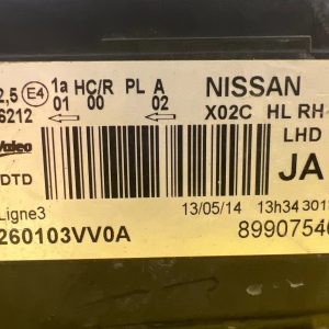 Reflektor Lampa Prawa Nissan NOTE 2 II E12 13- 89907546