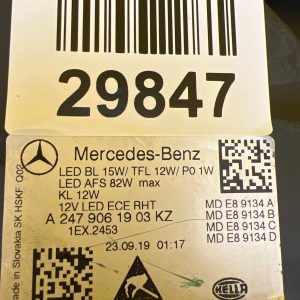 Reflektor Lampa Lewa Mercedes B-klasa W247 Full Led Multibeam A2479061903