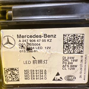 Reflektor Lampa Lewa Mercedes GLA W247 MultiBeam Led A2479064705