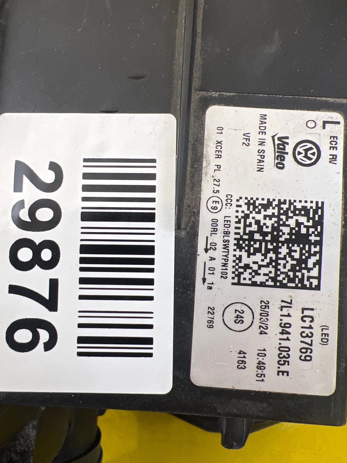 Reflektor Lampa Lewa Przód VW Transporter T6 Lift 19- 7L1941035E Autolamps 2 Reflektor Lampa Lewa Przód VW Transporter T6 Lift 19- 7L1941035E