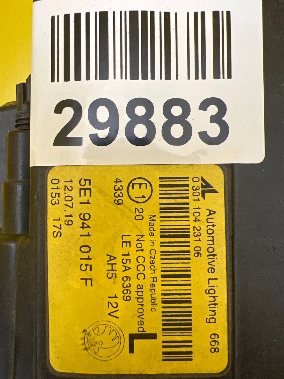 Reflektor Lampa Lewa Skoda Octavia 3 5E Lift Full Led 5E1941015F Autolamps 2 Reflektor Lampa Lewa Skoda Octavia 3 5E Lift Full Led 5E1941015F