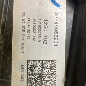 Reflektor Lampa Prawa Mercedes EQE AMG W294 Full Led A2949063201