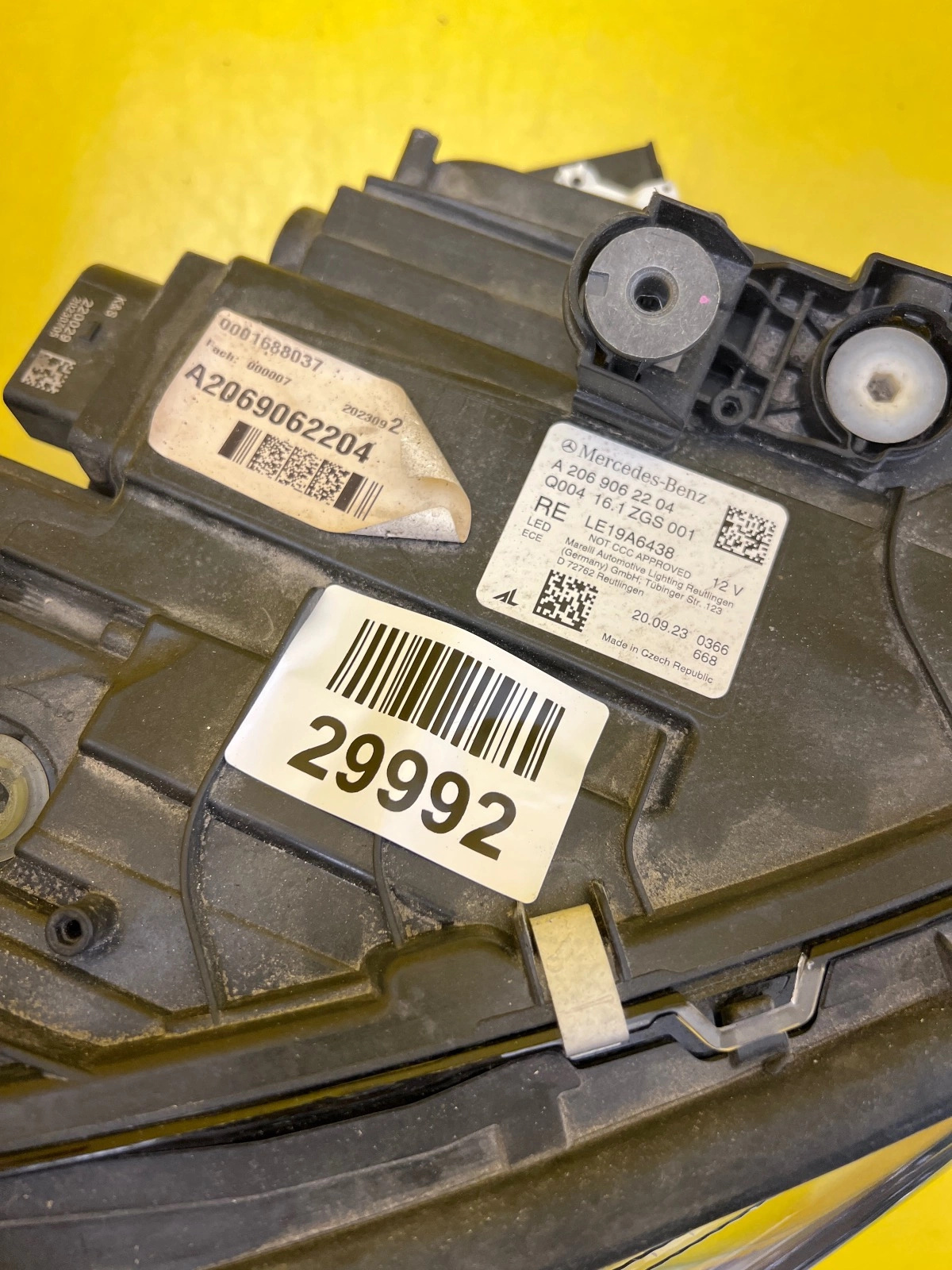 Reflektor Lampa Prawa Mercedes C-Klasa W206 Digital Light A2069062204 Autolamps 2 Reflektor Lampa Prawa Mercedes C-Klasa W206 Digital Light A2069062204