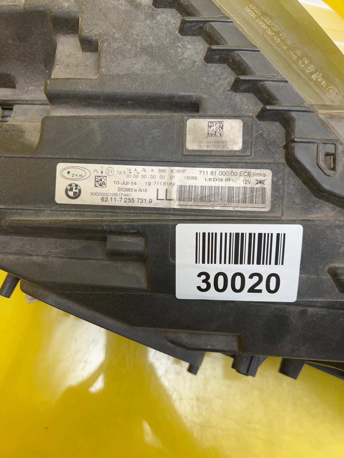 Reflektor Lampa Lewa BMW 6 F06 F12 F13 Full Led Adaptive 10-14 7255731 Autolamps 3 Reflektor Lampa Lewa BMW 6 F06 F12 F13 Full Led Adaptive 10-14 7255731