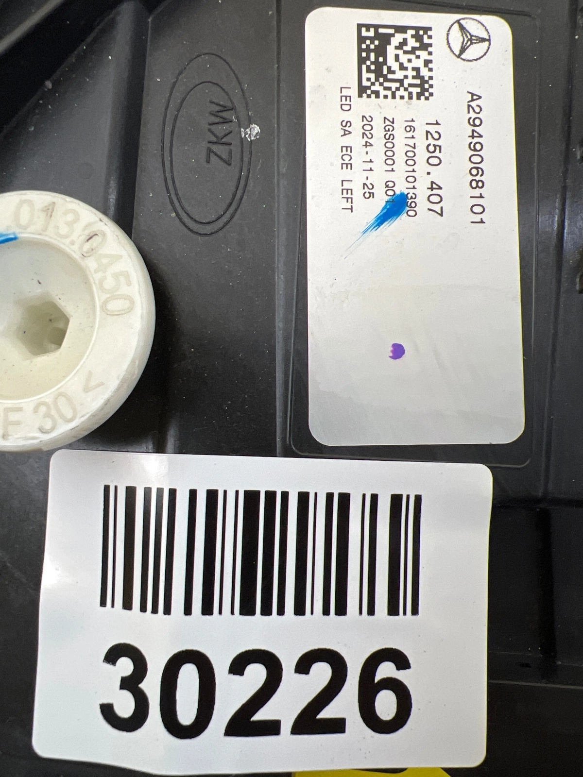 Reflektor Lampa Lewa Mercedes EQE SUV X294 W294 22-24 Digital Light Led A2949068101 Autolamps 2 Reflektor Lampa Lewa Mercedes EQE SUV X294 W294 22-24 Digital Light Led A2949068101